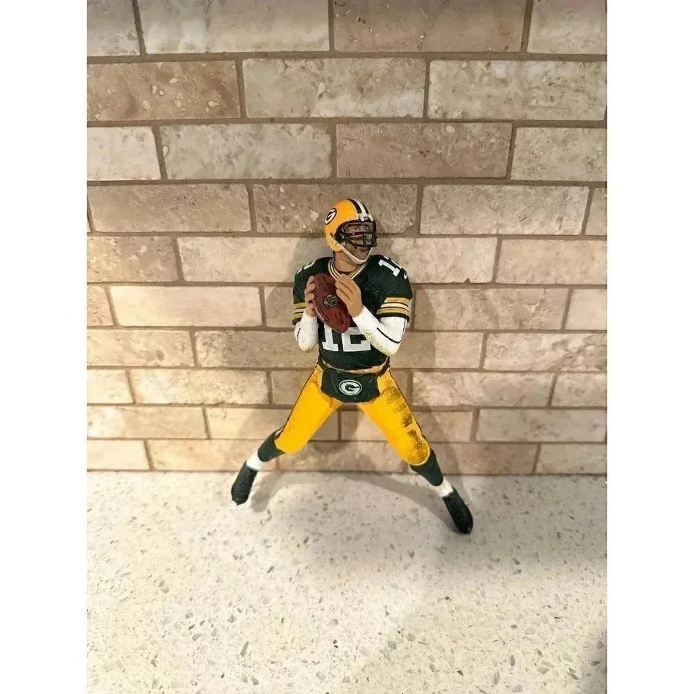 Football NFL sports Green Bay Packers Aaron Rodgers #12‎ action figure bk